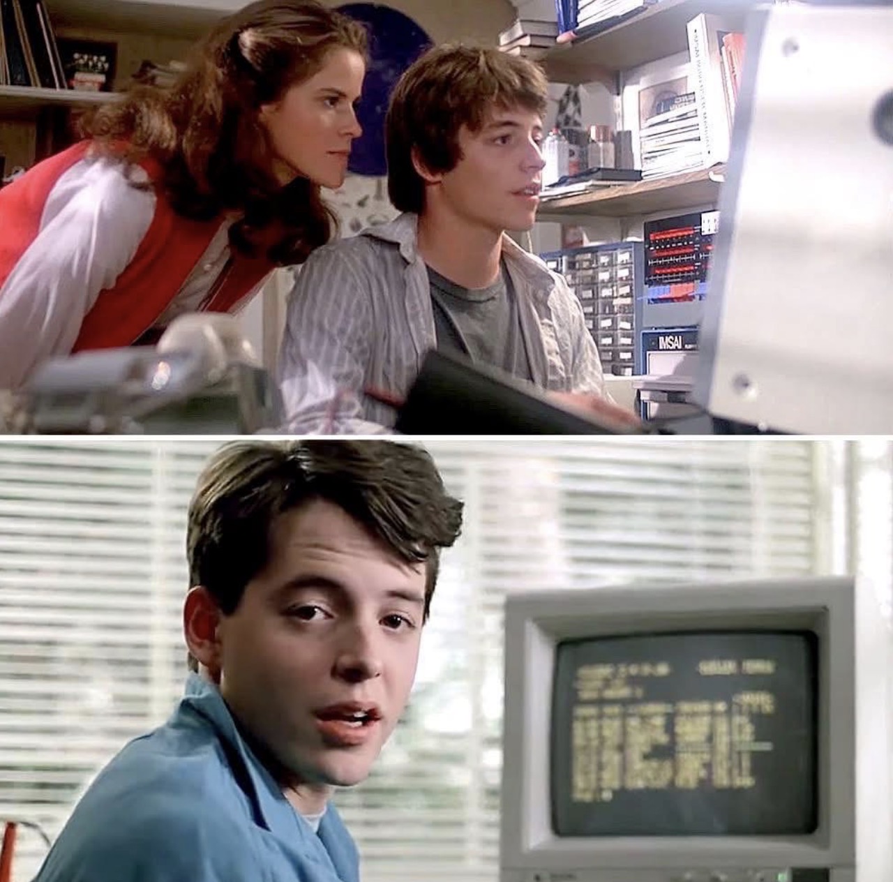 80s Computer Hacket Blank Meme Template