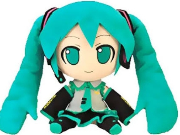 Miku plush Blank Meme Template