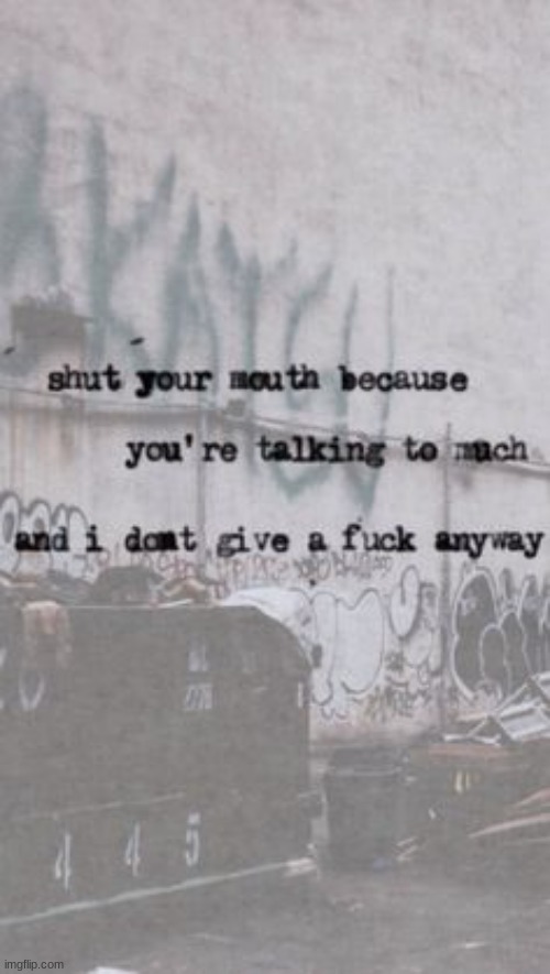 I don't give a fuck anyway | image tagged in i don't give a fuck anyway | made w/ Imgflip meme maker