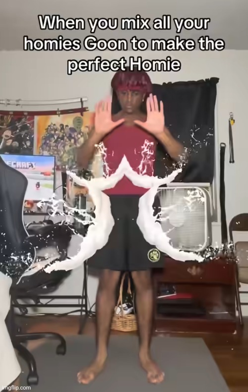 Goon bender | image tagged in hecate and disco's locke and celes temp template | made w/ Imgflip meme maker