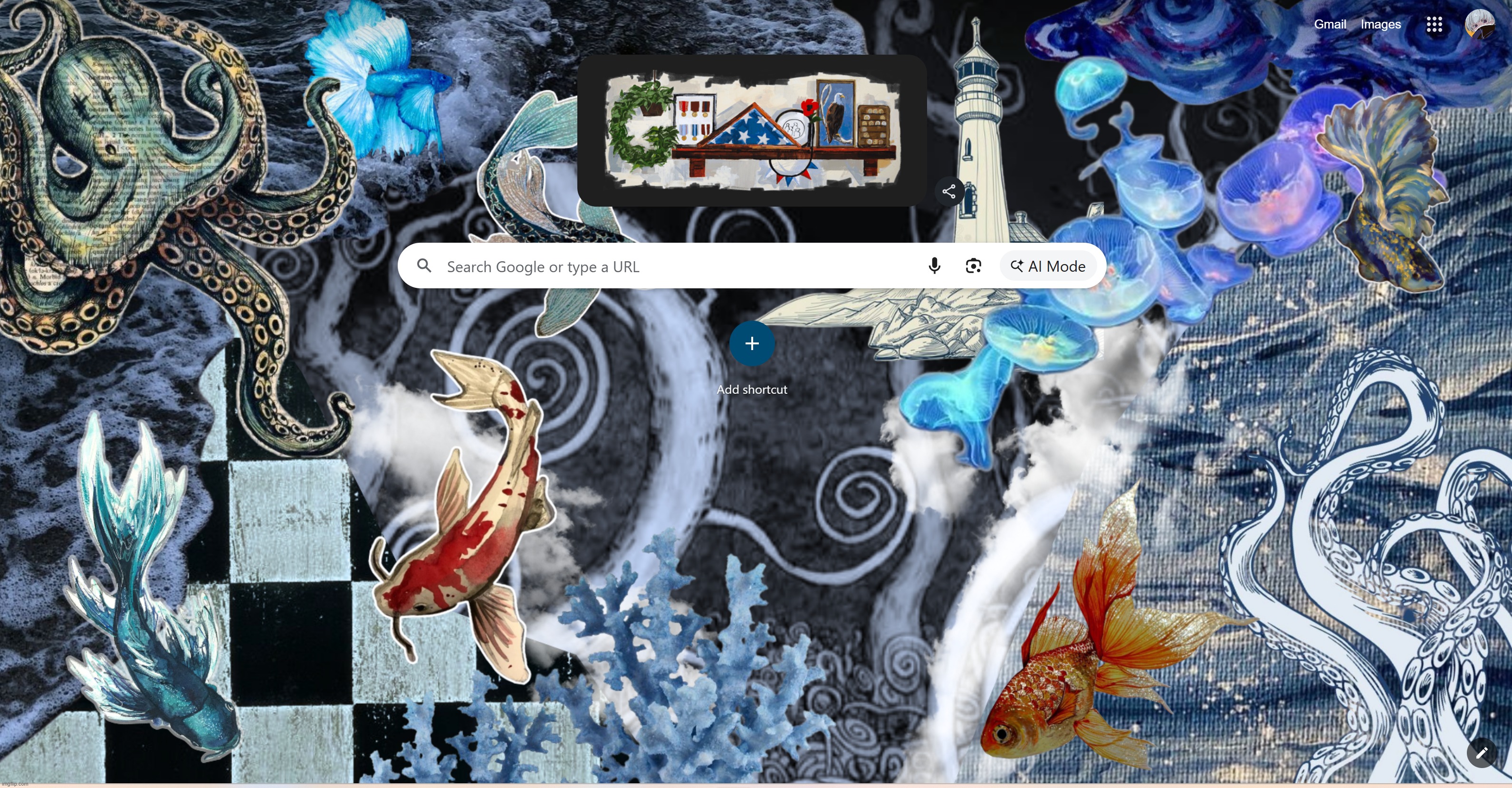 I have an awesomer google background than you | made w/ Imgflip meme maker