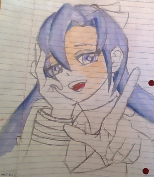 wip MHA oc Yoimiya Suzuki i need to recolor i got all the colors wrong :') | made w/ Imgflip meme maker