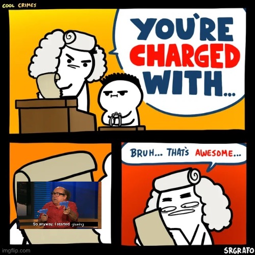 In public school you get in trouble for anything sort of gun | image tagged in cool crimes,glue,public schools | made w/ Imgflip meme maker