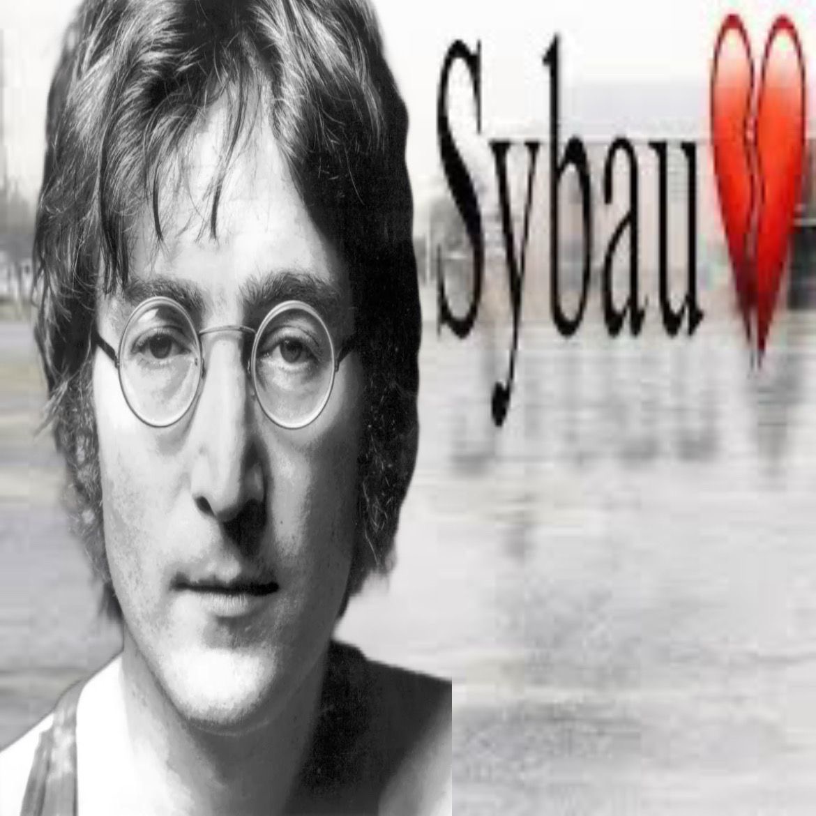 John Lennon sybau Blank Meme Template