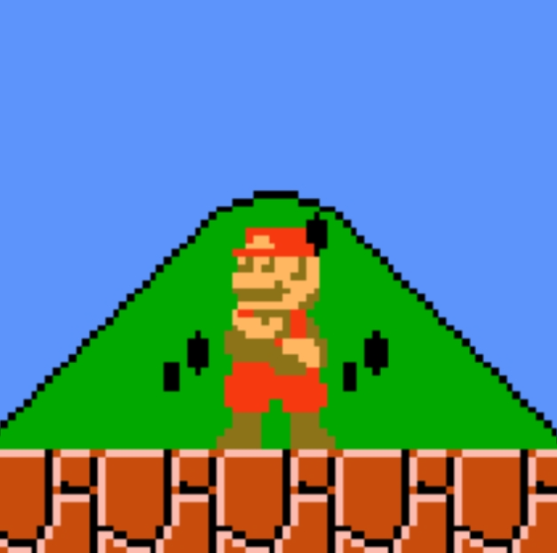 Mario Blank Meme Template