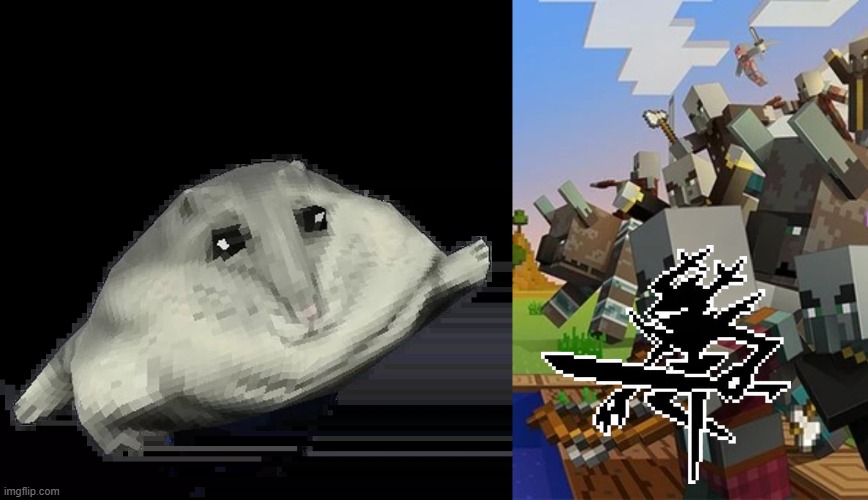 war for florp | image tagged in florp,illagers | made w/ Imgflip meme maker