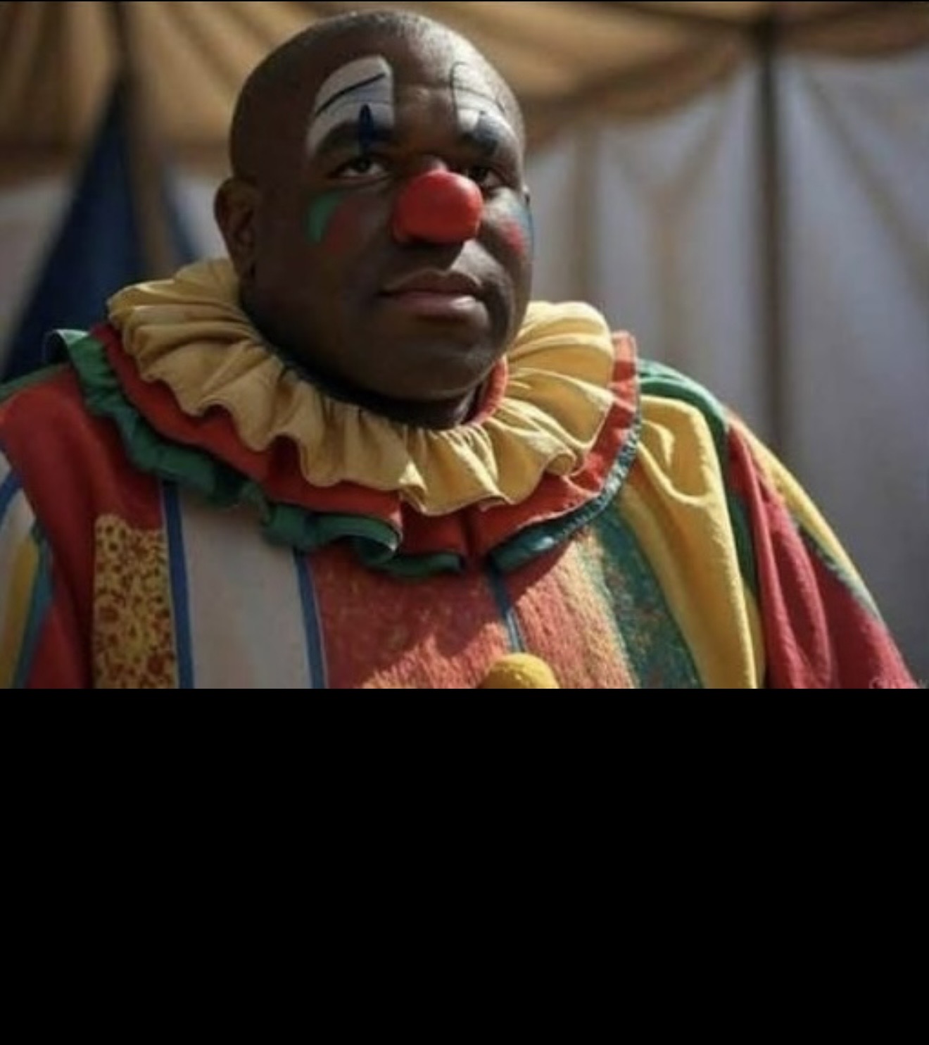 David Lammy Clown Blank Meme Template