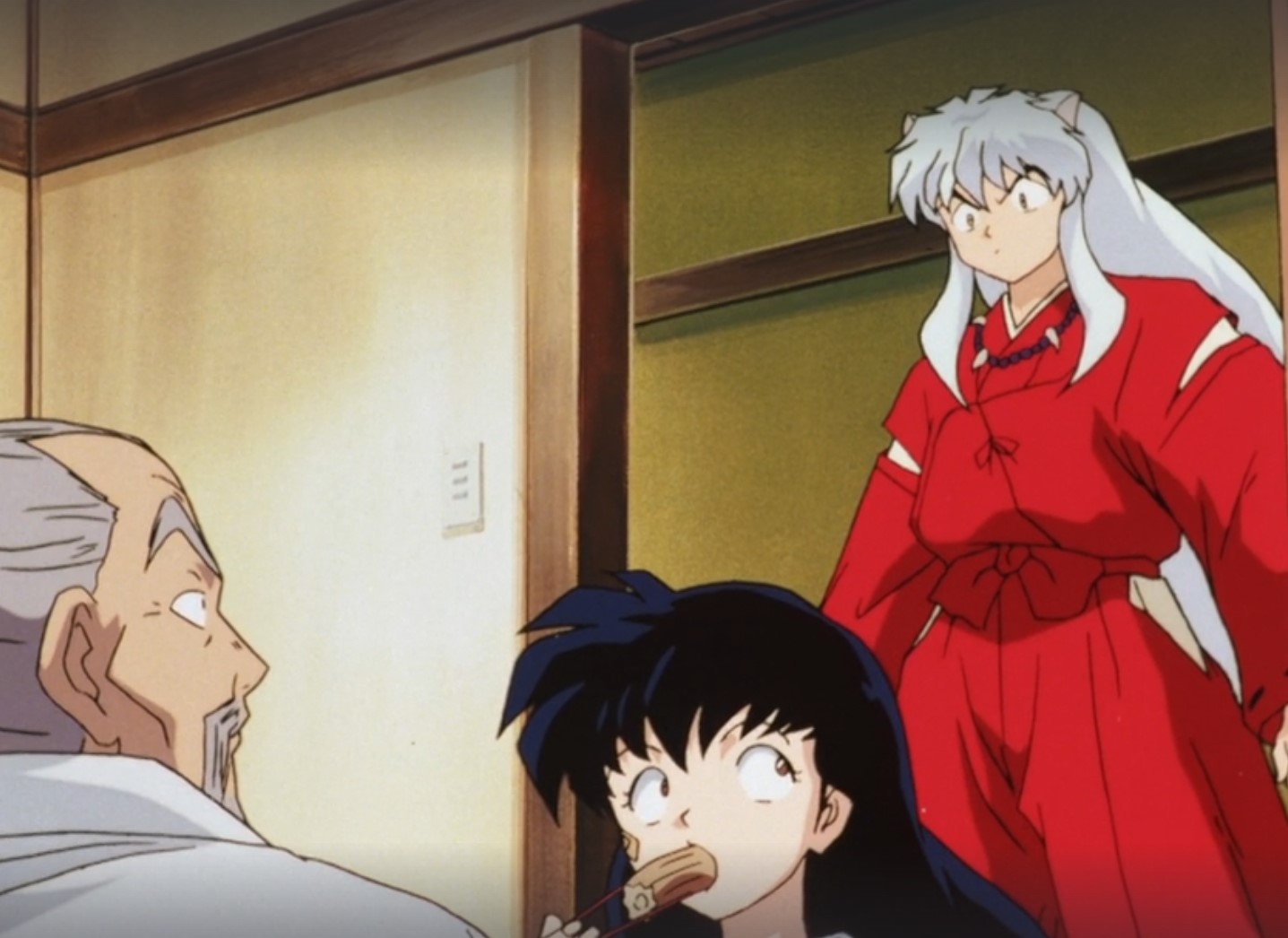 High Quality Inuyasha interrupts Blank Meme Template