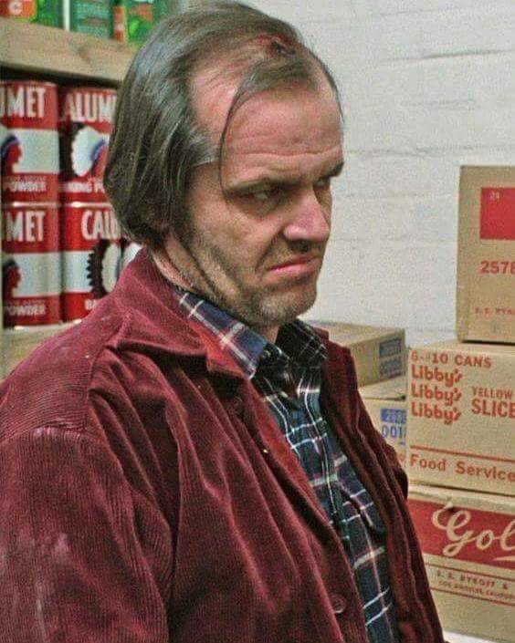 Jack shining Blank Meme Template