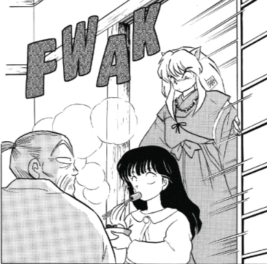 High Quality Inuyasha interrupts Blank Meme Template