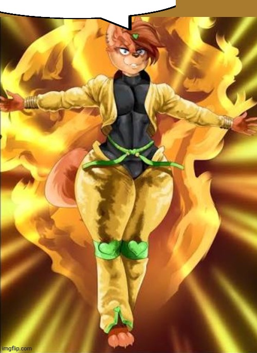 Femboy speech bubble Blank Meme Template