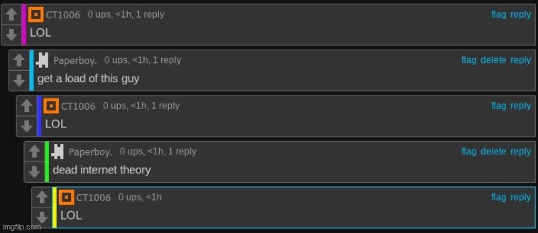 the internet might be dead | made w/ Imgflip meme maker