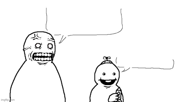 image tagged in i fucking hate you and i hope you die | made w/ Imgflip meme maker