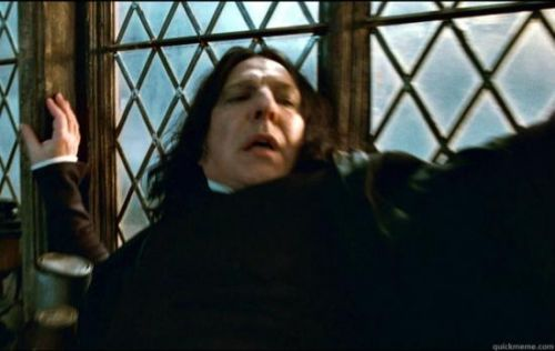 Snape Falling Blank Meme Template