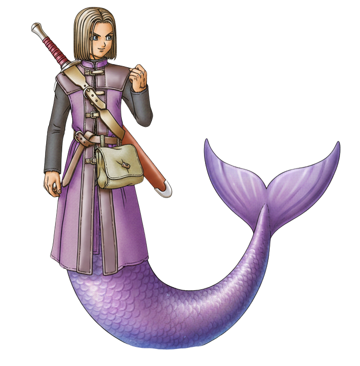 Merman hero Blank Meme Template