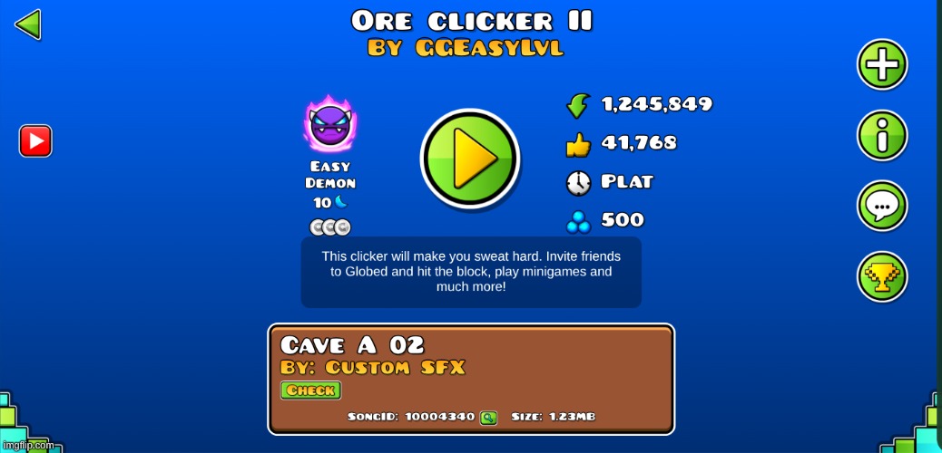 free demon! (warning will take you 2+ hours, *Mod note image was captured on gdbrower.com*) | made w/ Imgflip meme maker