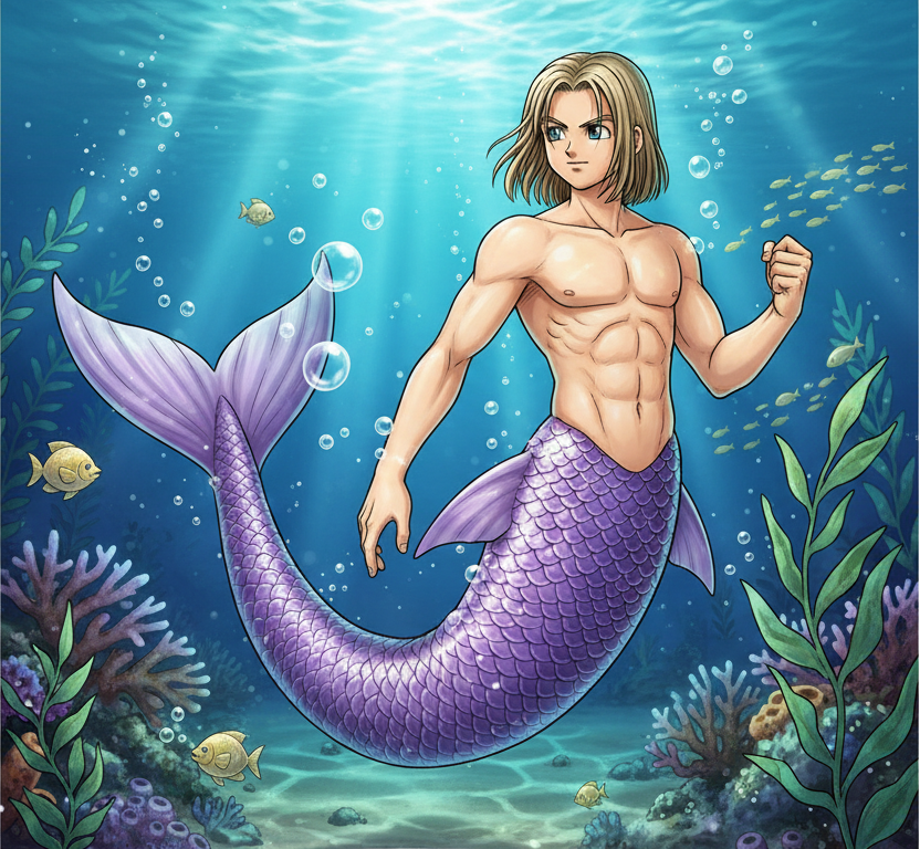 hero merman Blank Meme Template