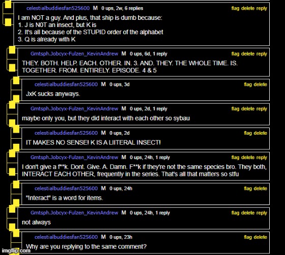 The incredibly amount of braincells losed after keep replying to this guy: | made w/ Imgflip meme maker