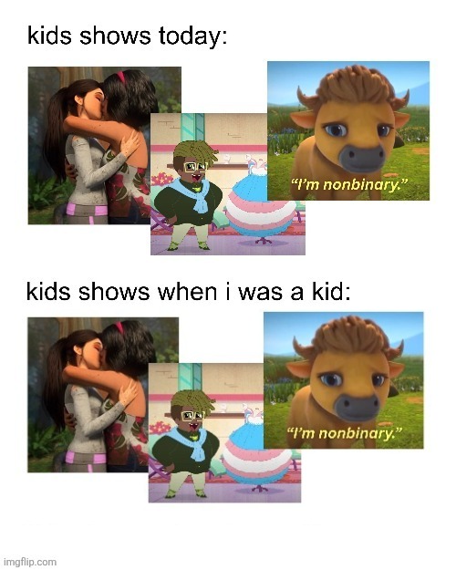 kids shows when I was a kid: | image tagged in kids shows when i was a kid | made w/ Imgflip meme maker