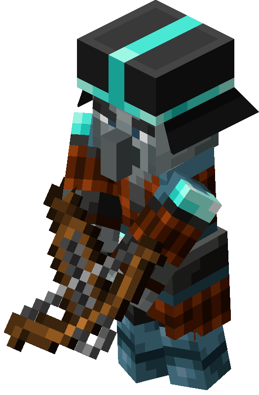 Minecraft Dungeons Pillager Blank Meme Template