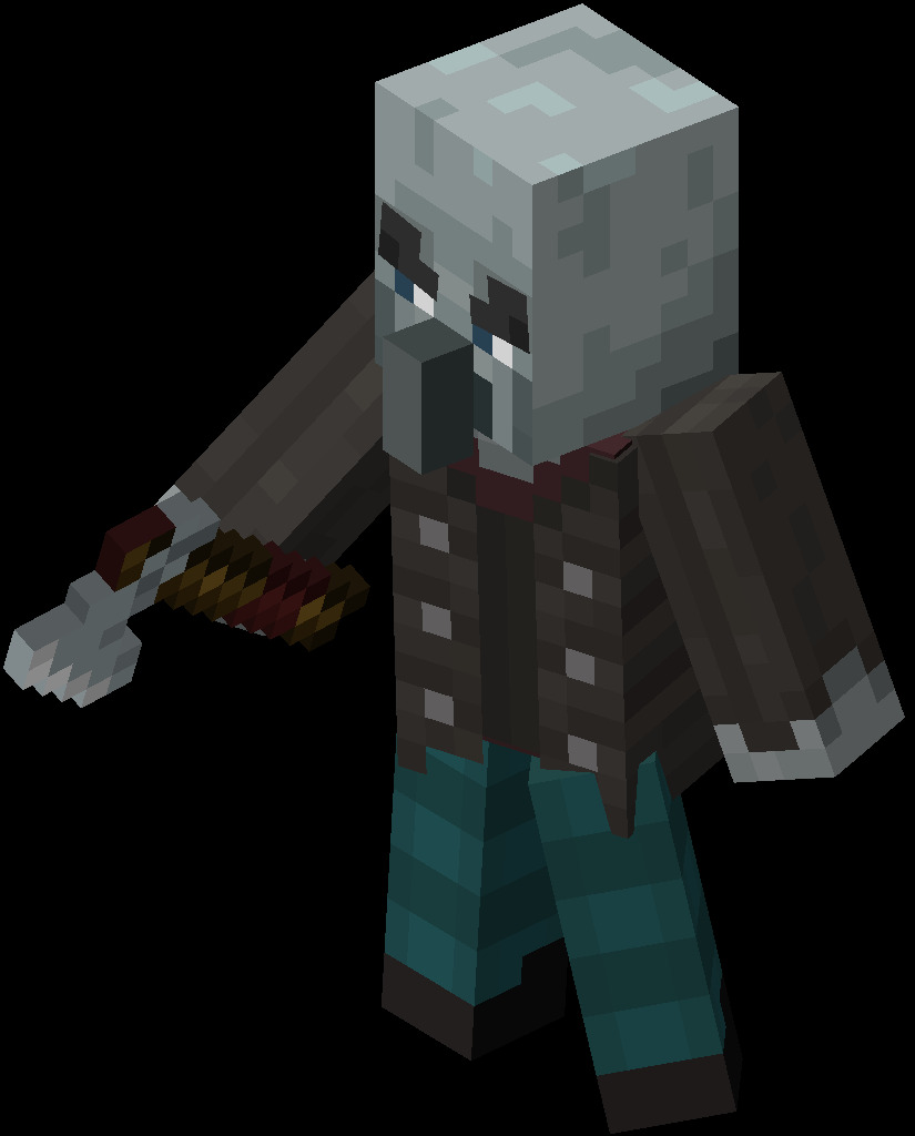 Minecraft Dungeons Vindicator Blank Meme Template