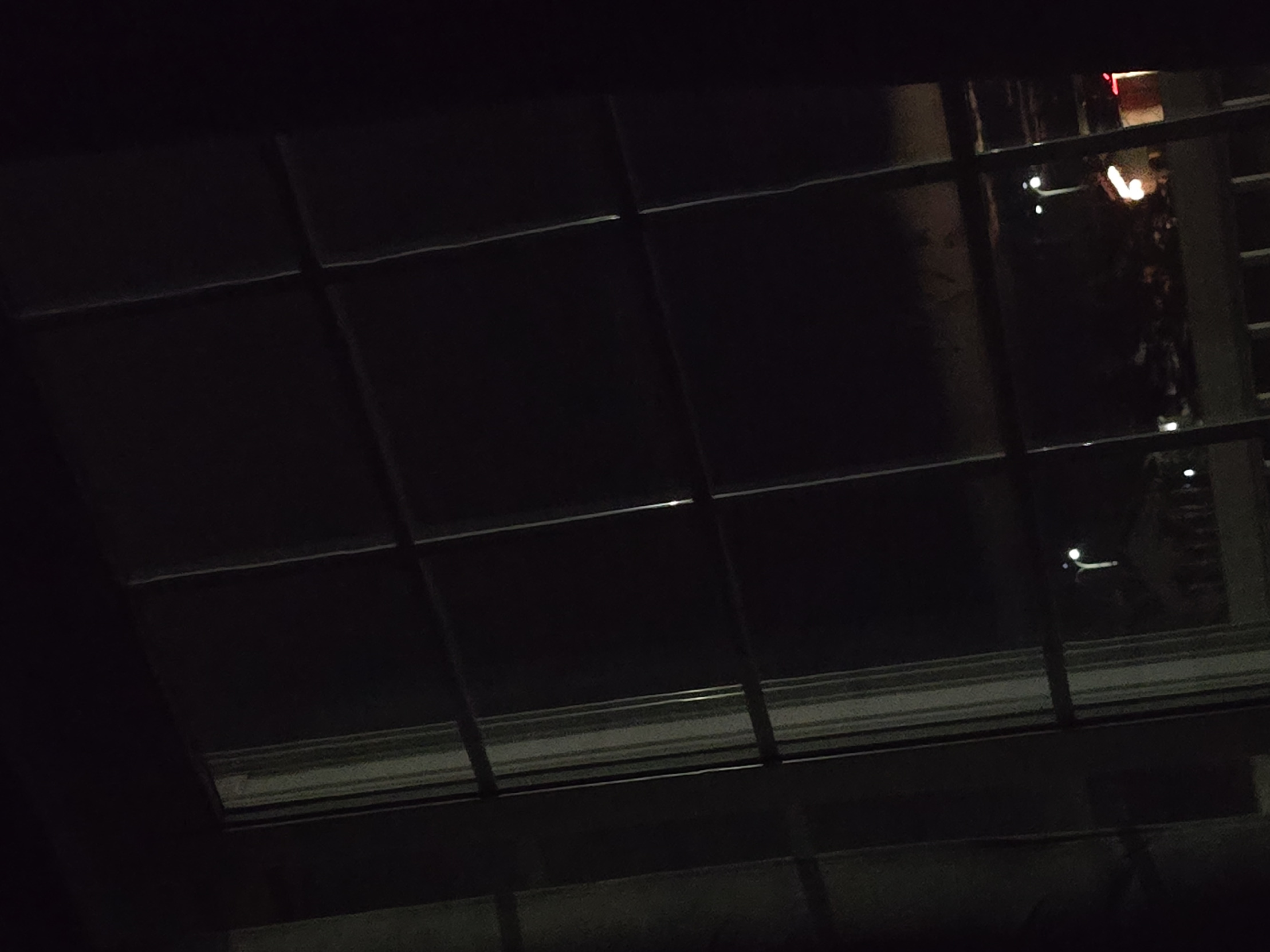 Window from a glass Blank Meme Template