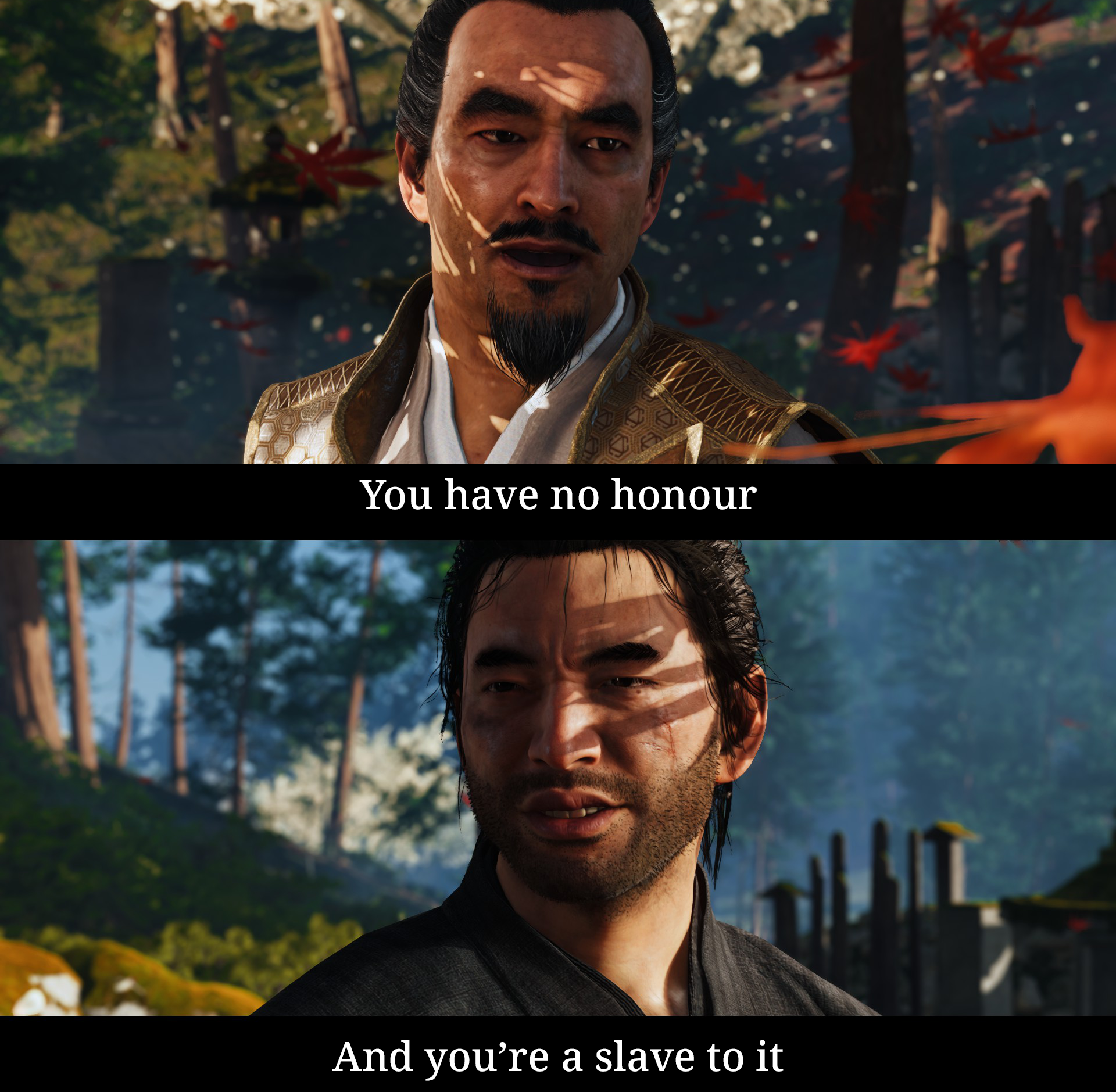 No honour slave Blank Meme Template