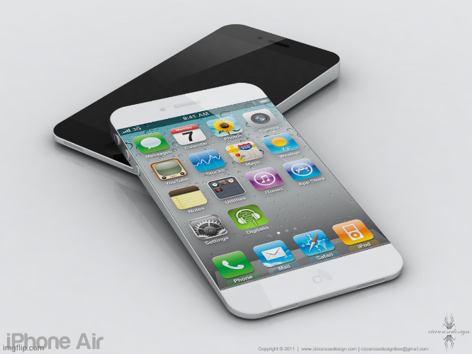 iphone air | made w/ Imgflip meme maker