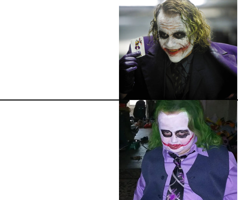 Joker meme template Blank Meme Template
