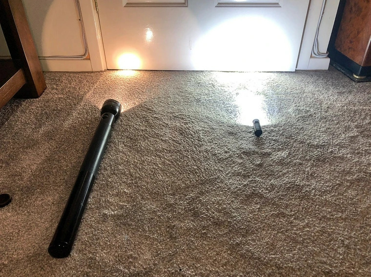 Big torch small torch Blank Meme Template