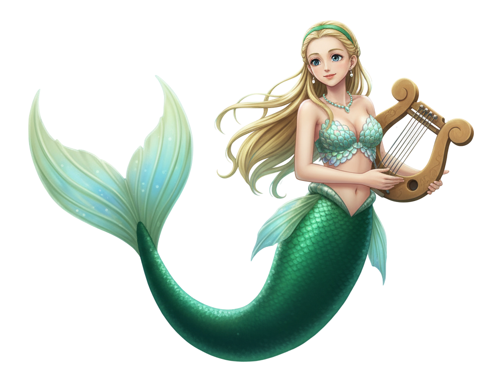 Serina mermaid Blank Meme Template