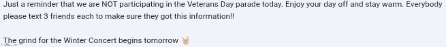 CHAT WHO SHOWED MY BAND TEACHER THIS | made w/ Imgflip meme maker