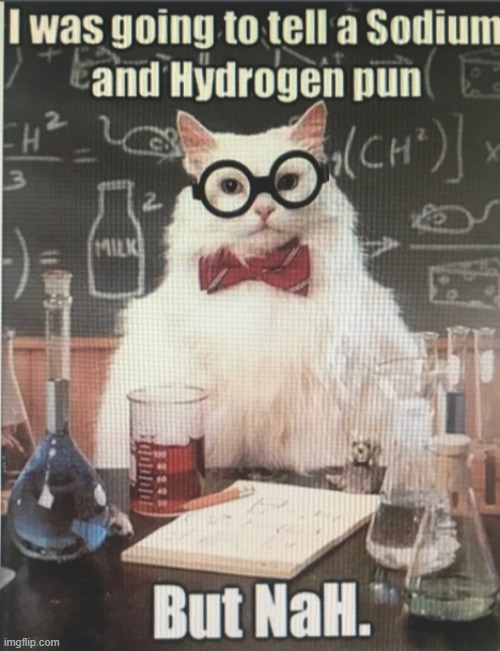i heard we chemistryposting | made w/ Imgflip meme maker