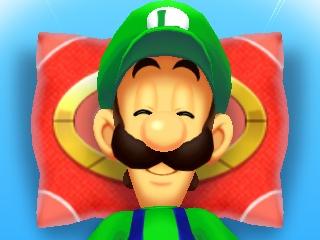 Smiling Luigi Blank Meme Template
