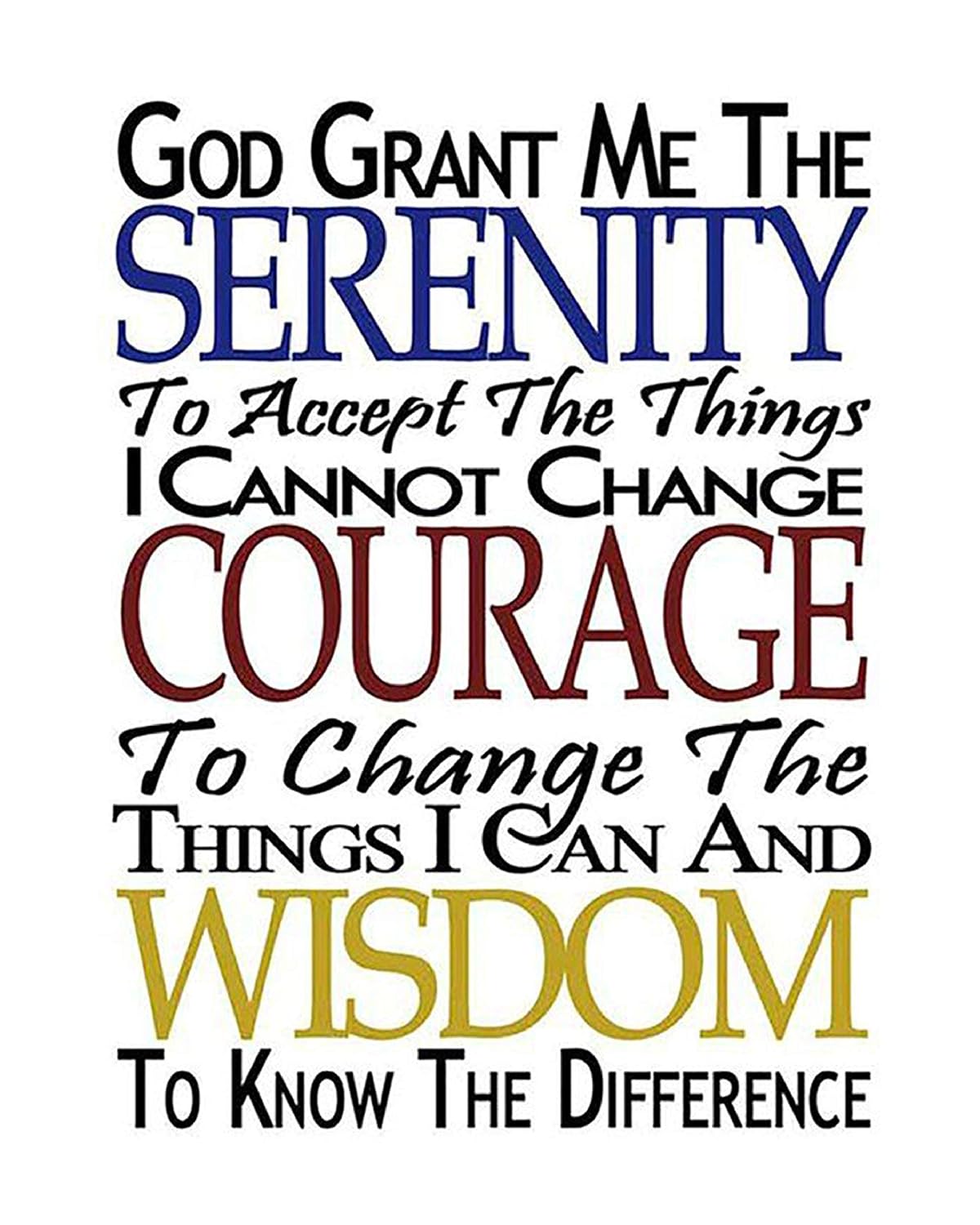 Serenity Prayer Funny JPP Blank Meme Template