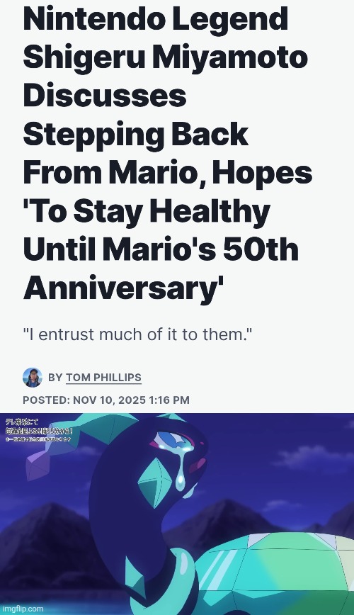 This is definitely not okie dokie! | image tagged in mario,sad | made w/ Imgflip meme maker