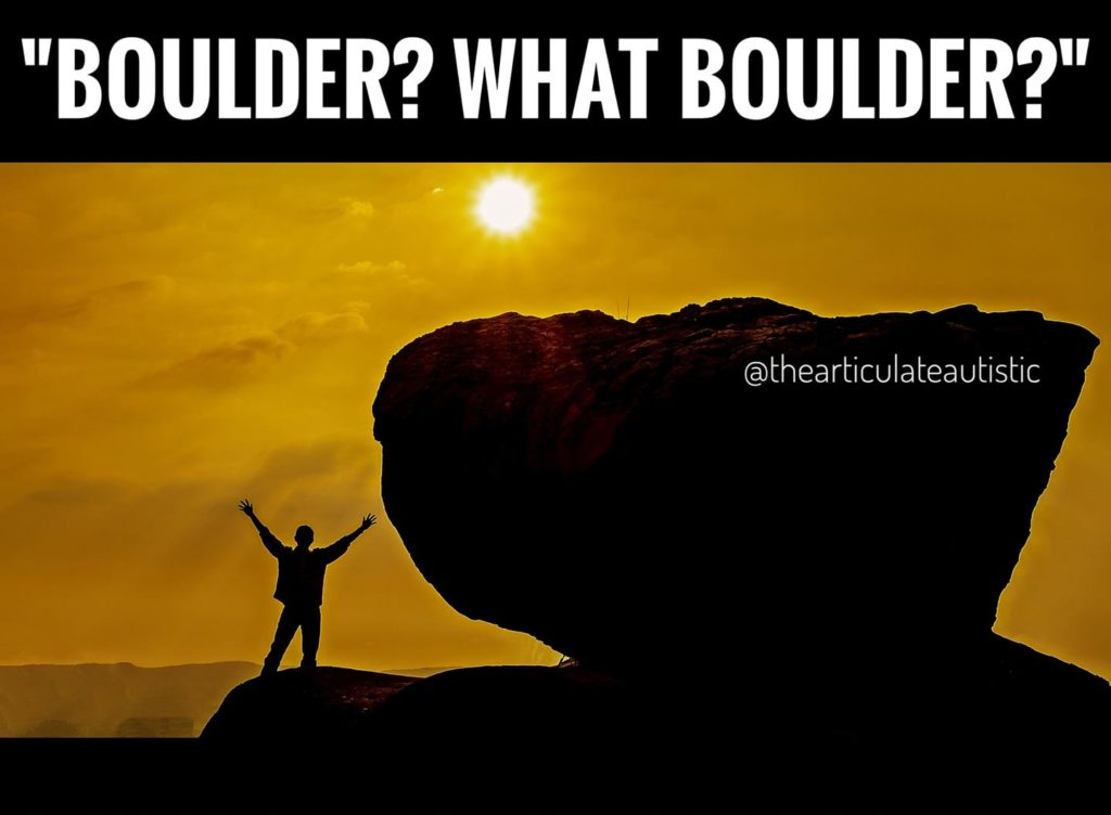 can't see if front of you Blank Meme Template