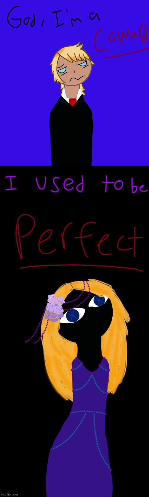 lol don't mind the second image :> | image tagged in im  totally innocent,i didn't do shit | made w/ Imgflip meme maker