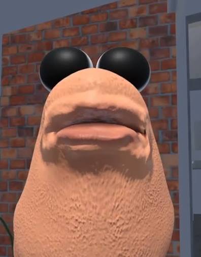 Marcus the Worm Blank Meme Template