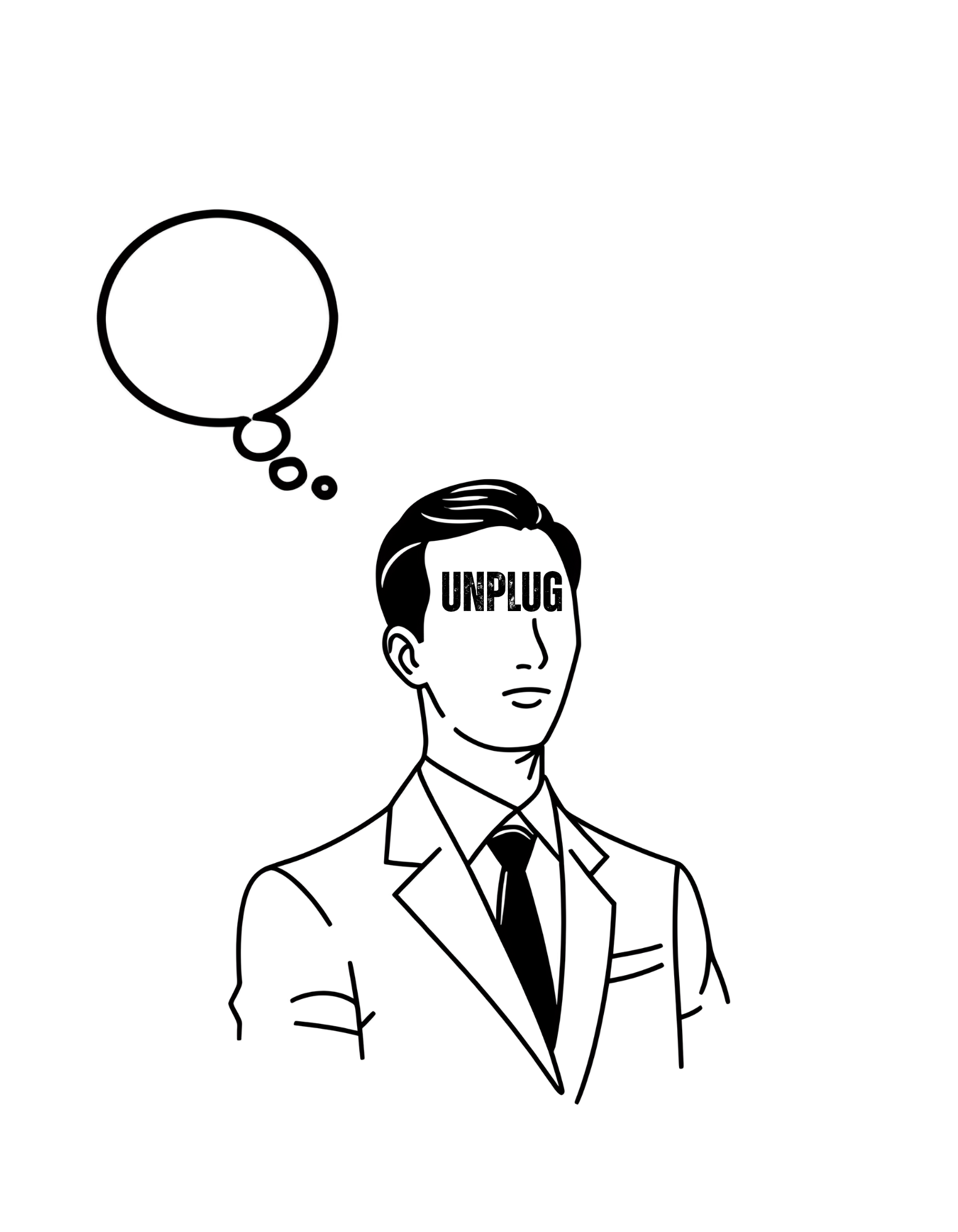 UNPLUG Blank Meme Template