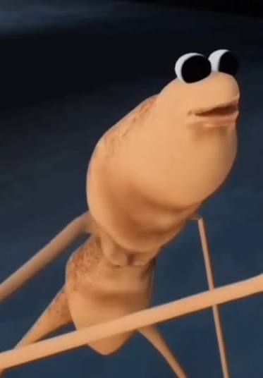 Marcus the Worm Blank Meme Template
