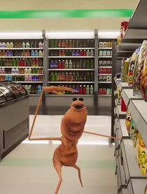 Marcus the Worm Blank Meme Template