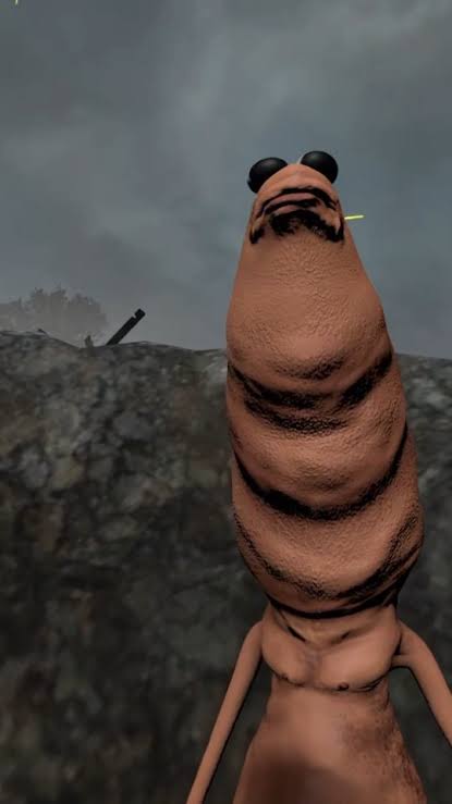 Marcus the Worm Blank Meme Template