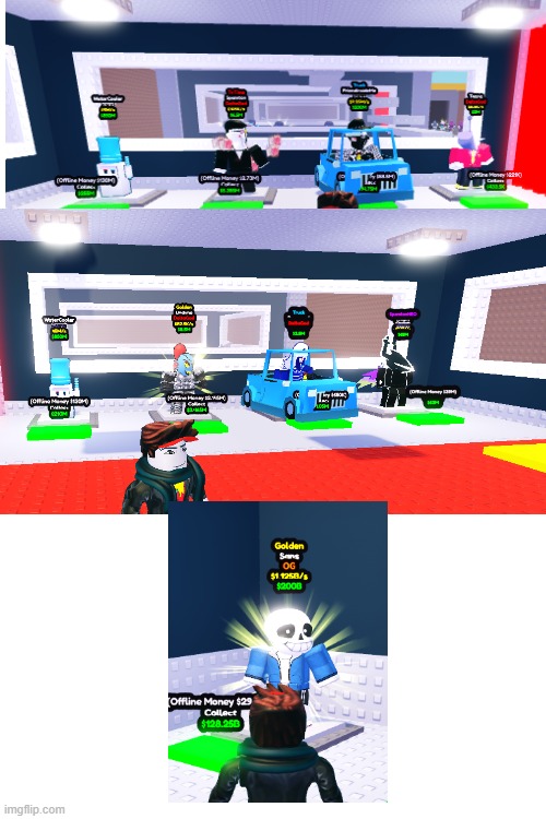 my glorius trophies in the robloxian game stealeth a deltarune | made w/ Imgflip meme maker