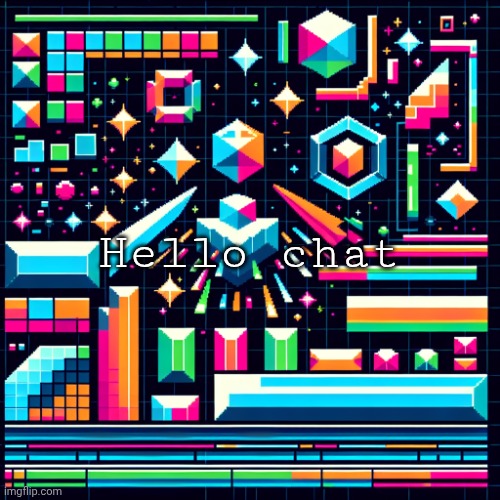 Did I miss anything | Hello chat | image tagged in cheze cool ahh temp | made w/ Imgflip meme maker