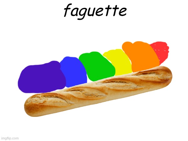 IMAGINATION | faguette | image tagged in relax liberals | made w/ Imgflip meme maker