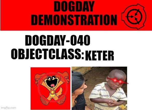 Dogday-040 Blank Meme Template