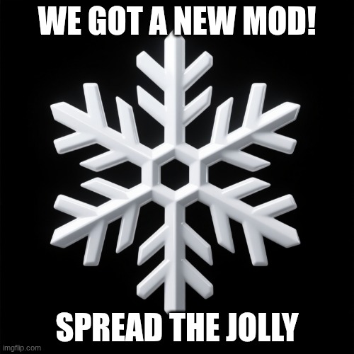 Jollyism Cult Symbol | WE GOT A NEW MOD! SPREAD THE JOLLY | image tagged in jollyism cult symbol | made w/ Imgflip meme maker