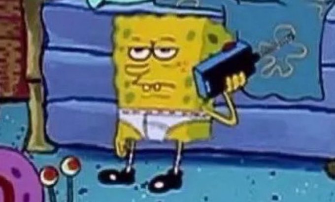 Spongebob Squarepants Blank Meme Template