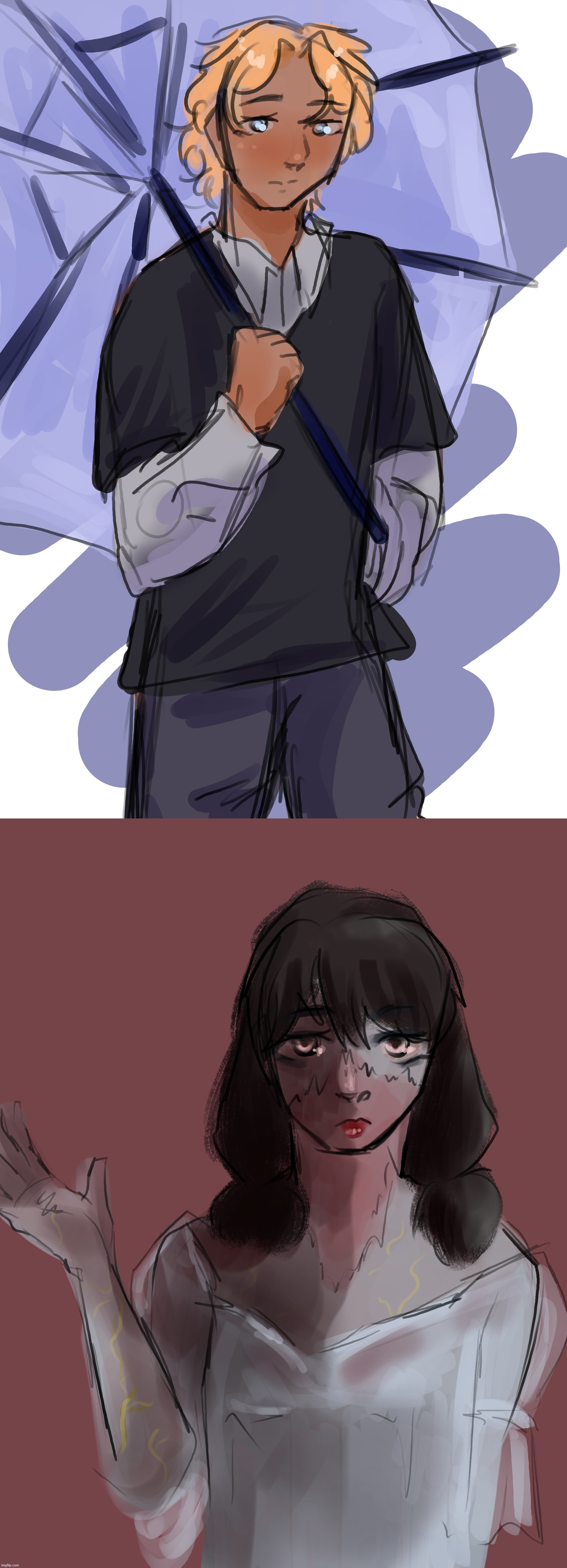 did two oc pause challenges | made w/ Imgflip meme maker